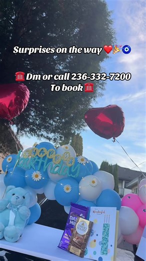 Surprise ready to go 🎂🎈💕 Bringing smiles, love & magical memories straight to your doorstep ✨ #SurpriseDelivery #BirthdaySurpriseIdeas #RoomDecor2025 #BalloonDecor #SupportSmallBusiness