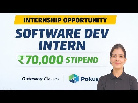 Pokus AI Internship 2026 | Up to ₹70,000 Stipend | Freshers Can Apply!