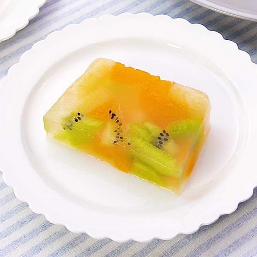 さっぱり食べられる！ フルーツ寒天のレシピ動画・作り方 | デリッシュキッチン