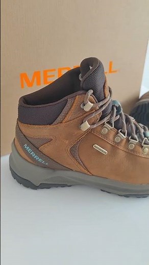 Botas MERRELL Erie Mid Ltr Waterproof Toffee J500106