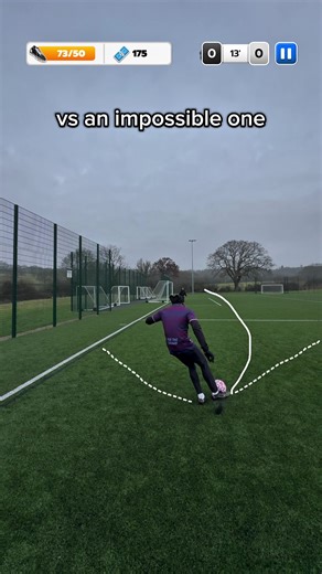 Trying to score from a normal angle vs impossible one on Score Hero 💀⚽️ #football #soccer #footballtiktok #soccertiktok #futbol