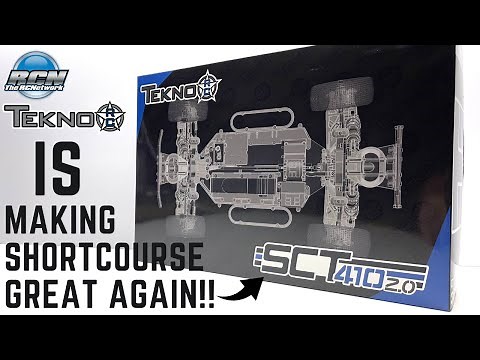 NEW!! Tekno SCT410 2.0 ✌️- UNBOXING - 1/10th 4wd ShortCourse Truck RC Kit