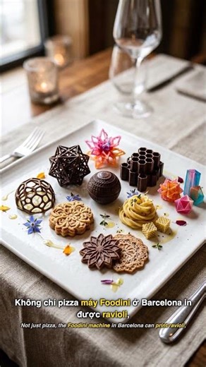 In 3D Thức Ăn — Pizza Từ Máy In Ngon Không? 🍕🖨️ | Khám Phá Mọi Thứ Hay #Shorts