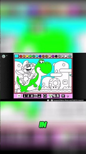Mario Paint: The Game That Unleashed 90's Creativity! #shorts
