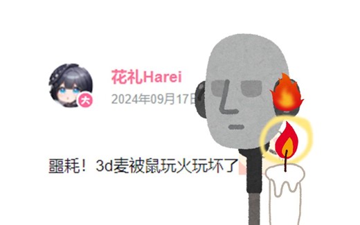 【花礼Harei】3D麦被鼠玩火玩坏咯