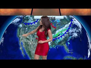 Jackie Guerrido 2011/11/15 Primer Impacto HD; Tight red dress