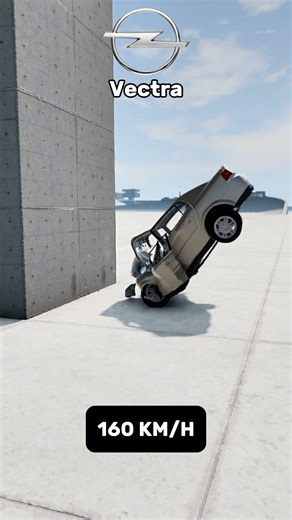 Crash Test 💥🤯🚗 Opel Vectra #recommended #crashtest #opel #vectra