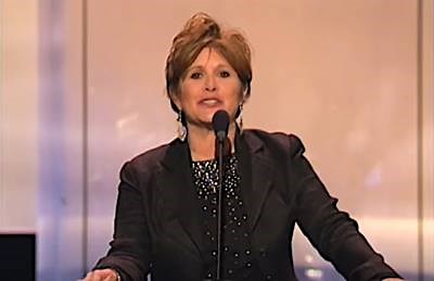 14K views · 469 reactions | Carrie Fisher roasts George Lucas at the filmmaker's AFI Life Achievement Award tribute. A classic moment! | American Film Institute | Facebook