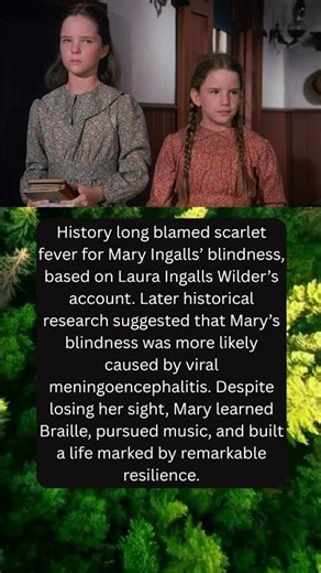 THE DARK TRUTH BEHIND MARY INGALLS' BLINDNESS
