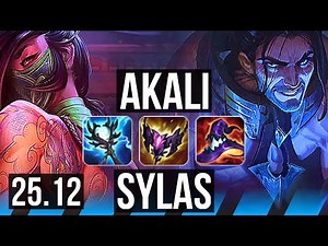 AKALI vs SYLAS (MID) | 72k DMG, 32/4/8, 6 solo kills, Legendary | EUW Master | 25.12