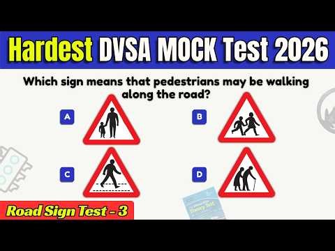 🚦 UK Driving Theory Test 2026 | DVSA Traffic Signs & Road Signs | PASS FIRST TIME