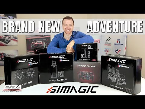 "Ultimate Sim Racing Gear Unboxing" Simagic Alpha U, P2000-R Pedals, Fx Pro Wheel And More!