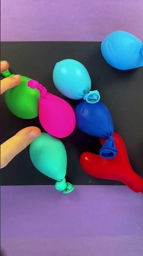 Squishy Balloon Magic! 🎈💖 Fun Craft for Kids! #balloon #kidsfun