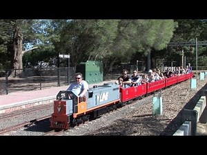 Miniature Railway at Eltham, Victoria, Australia