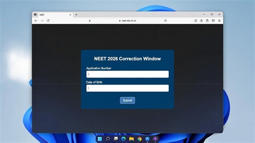NTA NEET Correction Window 2026 Opens; GET NEET Form Correction Link @neet.nta.nic.in