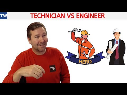 Technicians vs Engineers. Aren't They the Same?
