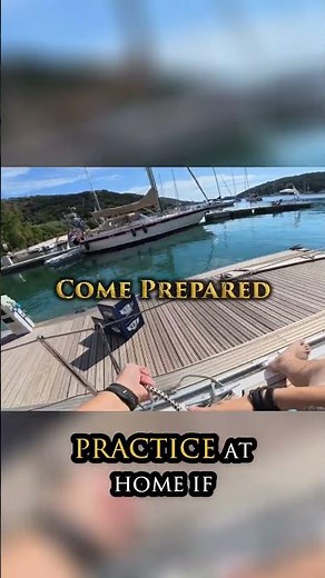Sailing Tips: Master Knots & Basic Terms for Beginners #sea #sailingboat #boat #sailing #travel