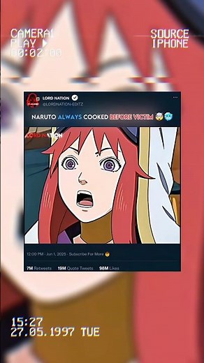 Naruto cooked against victims so uncool 🤯😂...