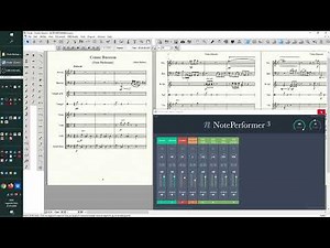 Finale v25.5 and Note Performer 3.5 (Comic Bassoon)