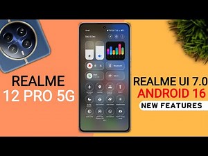 Realme 12 Pro Realme Ui 7.0 Android 16 Update | 20+ New Features | 12 Pro New Update