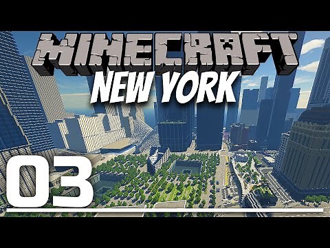 9/11 Memorials || Building New York in Minecraft #03
