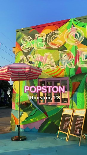 POPSTON popsicles in Houston, TX 💛#thingstodoinhouston #houston #houstonfoodie #houstonfood #popston #popsicles #htown #htx #secondwardhoustontx713🤘 #houstontx
