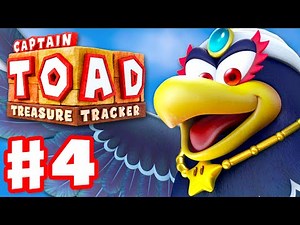 Captain Toad: Treasure Tracker - Gameplay Walkthrough Part 4 - Wingo Boss 100%