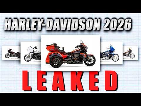 2026 Harley-Davidson Limited, Trike & CVO Models LEAKED 👀 | First Look Before Jan 14