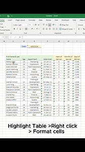 Excel Basics on Reels