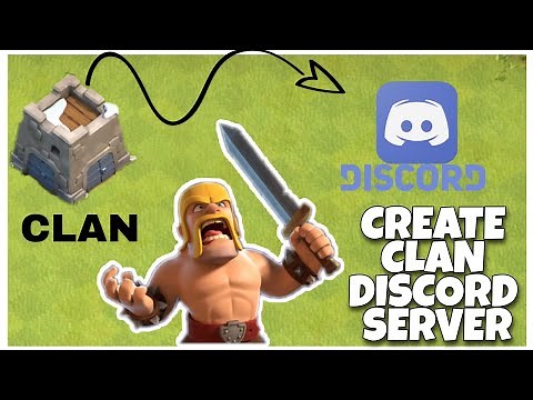 How To Create Your Discord Server For War And Cwl #coc #clashofclan