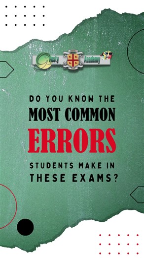 The Most Common Further Maths Exam Errors Students Make Are..?