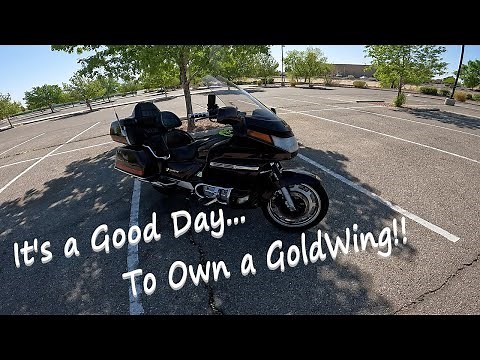 1989 Honda GL1500 GoldWing review.