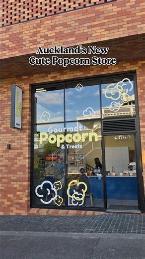 Auckland's New popcorn store. #popcorn