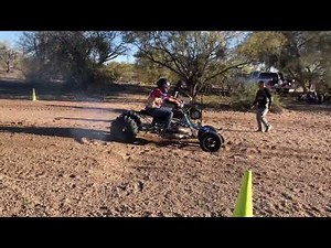 STRAIGHT TO THE TRACK…no break in?..no problem! the sonoran banshee 421 cub takes a beating