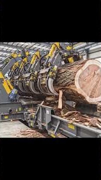 High-Tech Wood Processing: From Raw Tree Logs to Finished Plywood Production