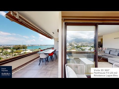 FPSIR - PENTHOUSE F4 125M2 RESIDENCE LAGON BLEU PAPEETE TAHITI
