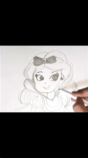 Easy girl Drawing | Anime Art | Pencil Sketch Tutorial ✨#howtodraw #drawing