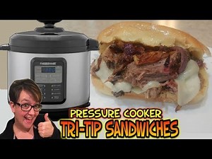 Making Food Monday: Pressure Cooker Tri-Tip Sandwiches
