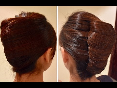 Easy French Twist for Long hair