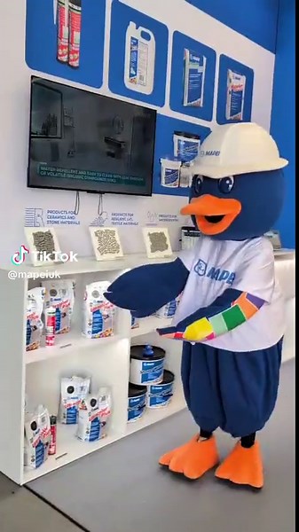 #Keraquack has been busy setting up the #Mapei stand at @Screwfix Live today, ready to see you all bright and early tomorrow morning! #ScrewfixLive #ScrewfixLive2025 #DIY