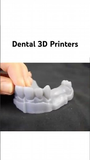 How Dental 3D Printers Are Revolutionizing Dentistry! 😱🦷 #shorts #3dprinting
