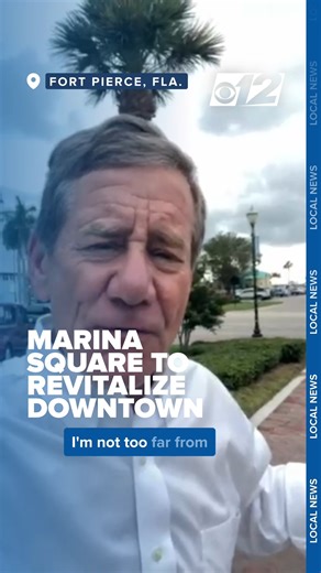 NEW DEVELOPMENT | The city of Fort Pierce is working on a project downtown called Marina Square. Full story: https://bit.ly/46ICNdg | CBS 12 News