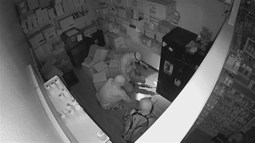Pharmacy break-in caught on camera as suspects steal narcotics in Pahrump