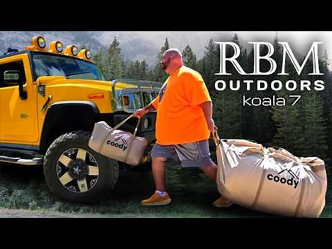 AMAZON'S LARGEST LUXURY INFLATABLE TENT Coody 17.2 Air Tent RBM Outdoors Complete Setup & Review