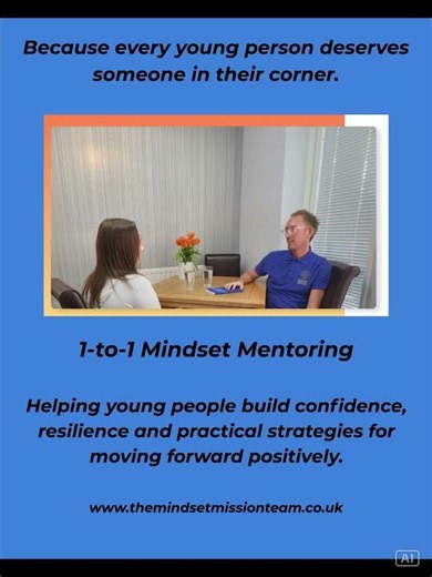 Because Every Young Person Deserves Someone In Their Corner | 1-to-1 Mindset Mentoring
