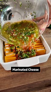 The ‘80s called — they want you to make Marinated Cheese! 🧀 Get the recipe in the comments below! | Allrecipes
