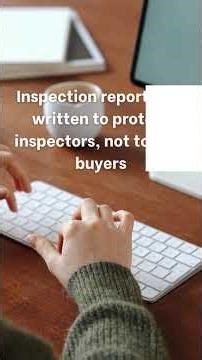 A simple system to translate your inspection report #buyingahouse #firsttimehomebuyer #home