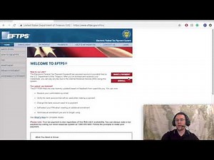 Creating an EFTPS.gov Account (2019) - great for paying quarterly taxes for VIPKID, GOGOKID, Naativ