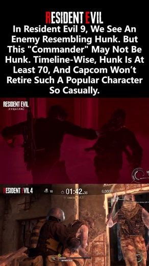 Do People Think This Is Hunk? #ResidentEvilRequiem #ResidentEvil9 #RE9