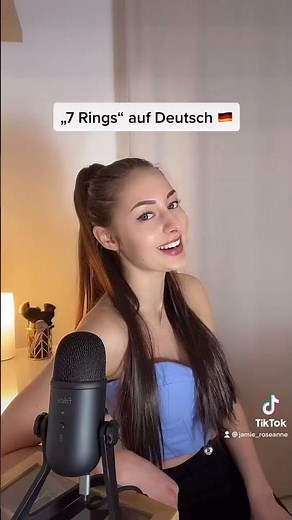 „7 Rings“ auf Deutsch 🇩🇪 | Deutsche Übersetzung #shorts